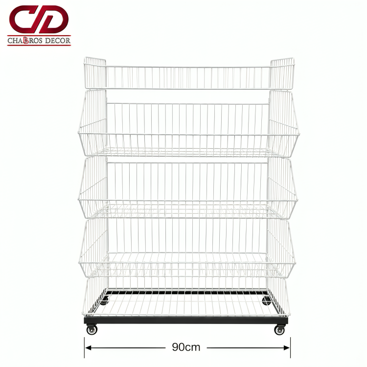 CHIPS BASKET WHITE 90 CM LD