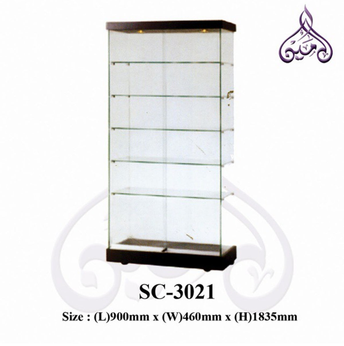 Glass cabinets